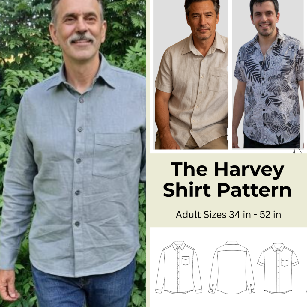 mans shirt pattern