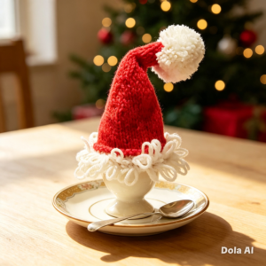 Santa's Hat Egg Cosy holidays